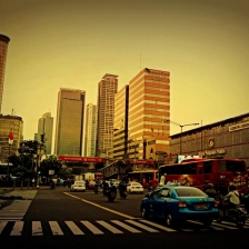 Senja Jakarta by NITA KURNIA PURADIREDJA